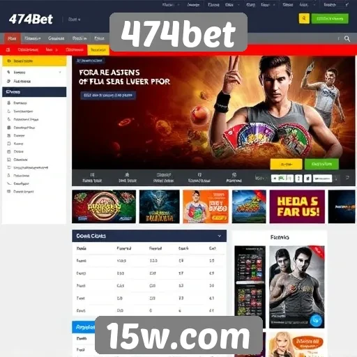 Novas funcionalidades no site 474bet